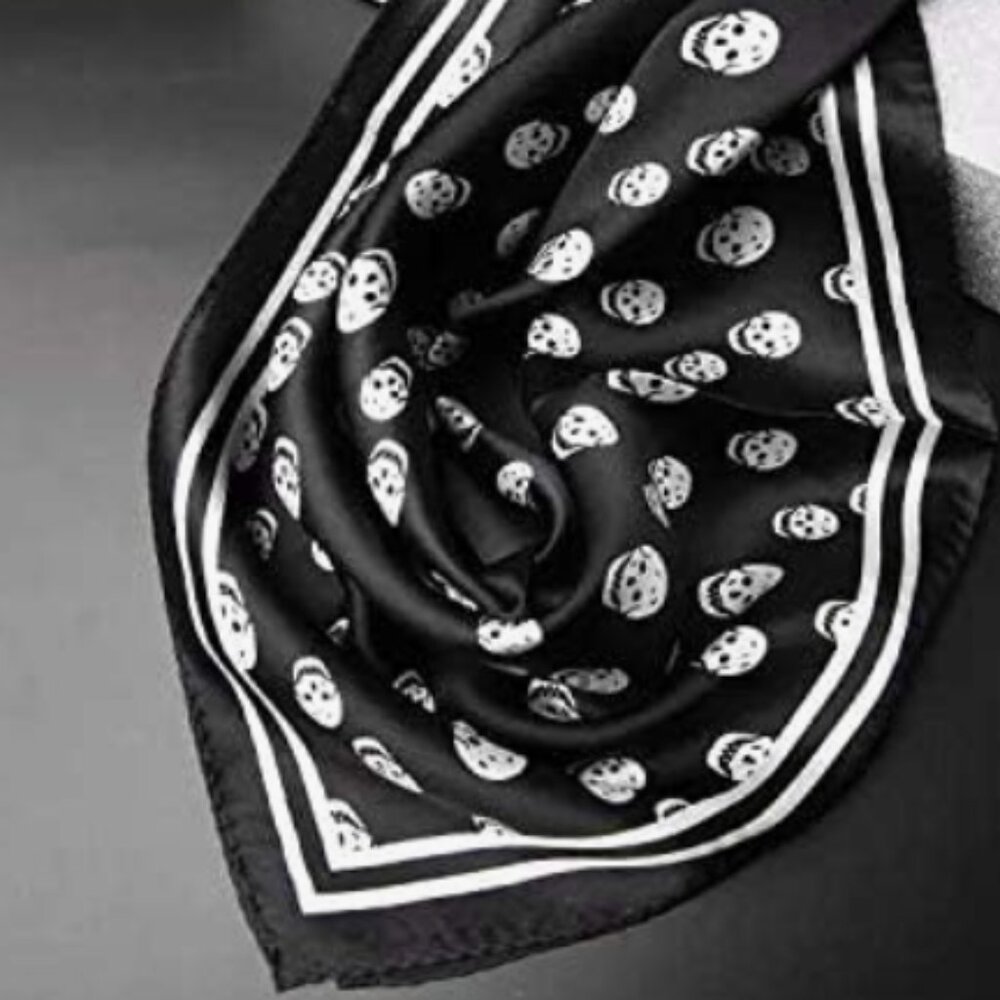 100% Real Mulberry Silk Scarf – Headscarf, Neck Scarf & Hair Wrap for Women - Picture 6 of 8